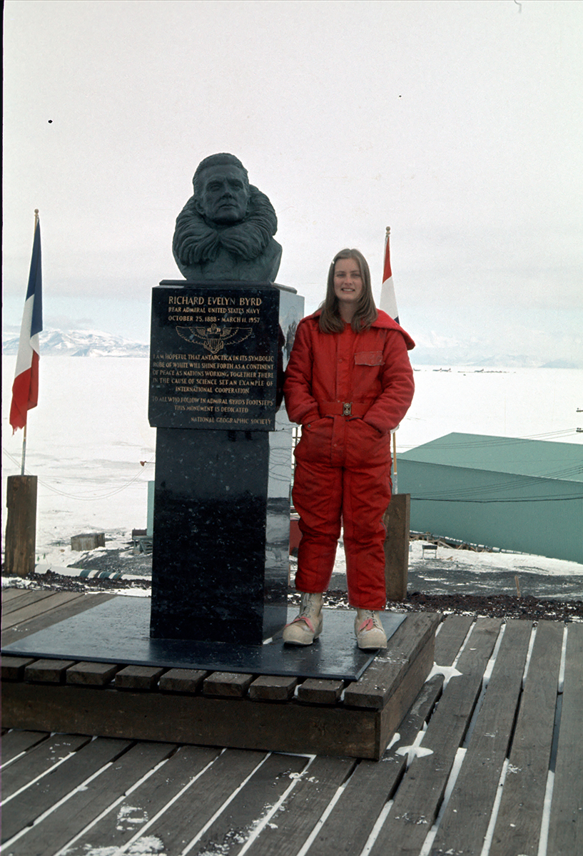 Donna and the Byrd bust